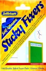 Sellotape - Sticky Fixers Foam Pads
